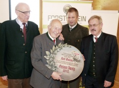 Sbg. Wald & Holz Gespräche 2012 - Verleihung "Grüner Zweig 2012" an Kurt Gadenz