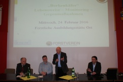 Borkenkäferveranstaltung - 24.2.2016