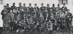 Teilnehmer der Hauptversammlung des Forstvereins 1901 in Freistadt